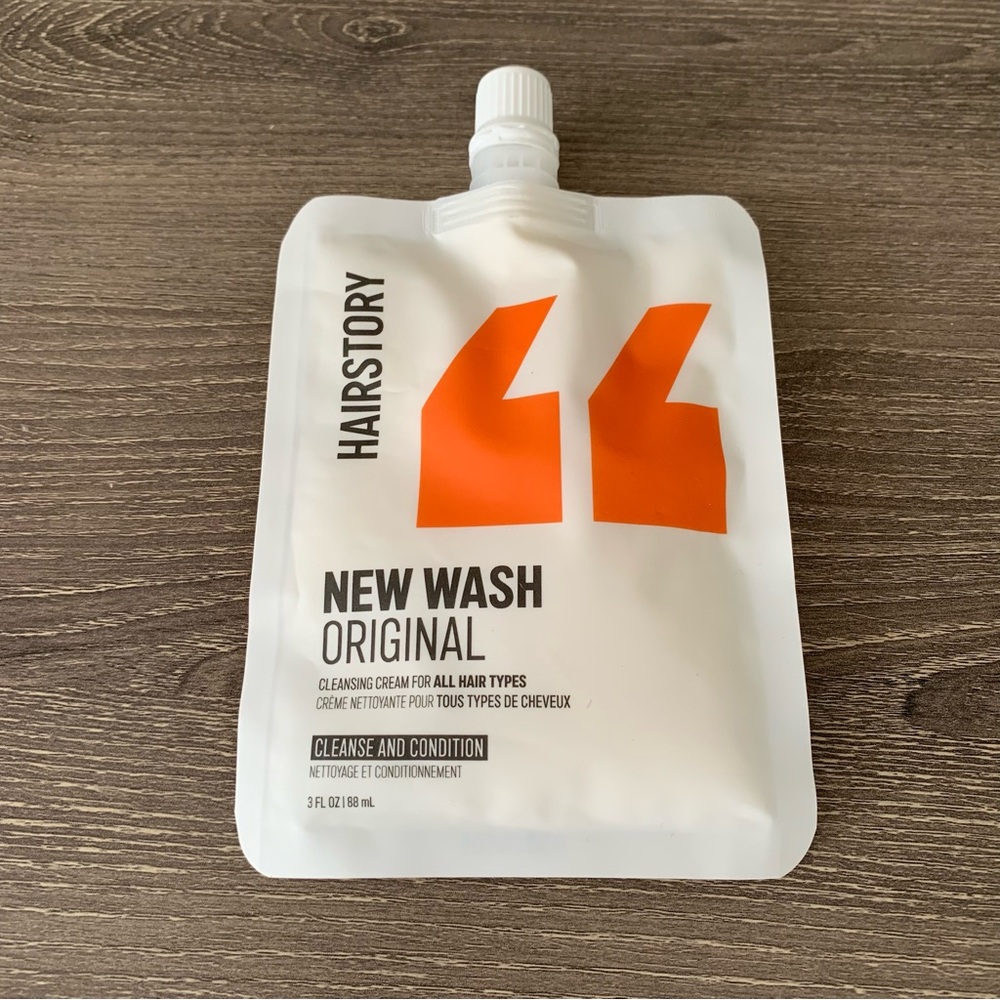 Hairstory New Wash Original Cleansing & Conditioning Cream 3 oz